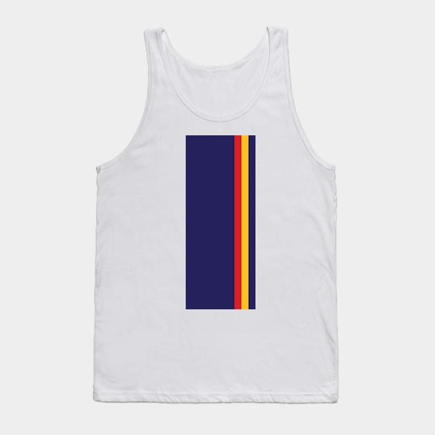 Red Bull Racing Stripes - 2022 Season Tank Top by GreazyL